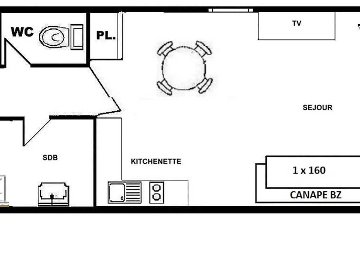 Studio Alcove Les Saisies 4 Pers, Proche Centre, Balcon - Fr-1-594-211 Hauteluce Apartament
